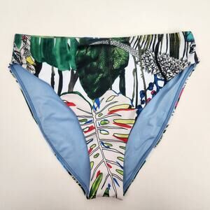 Swiminista x Christian Lacroix Fabulous Bikini Bottom Jardin Exo'Chic Small NWT